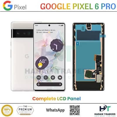Google Pixel 6 Pro orginal clear panel wth fiinger