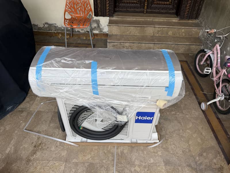 Haier 1.5 ton inverter AC New 4