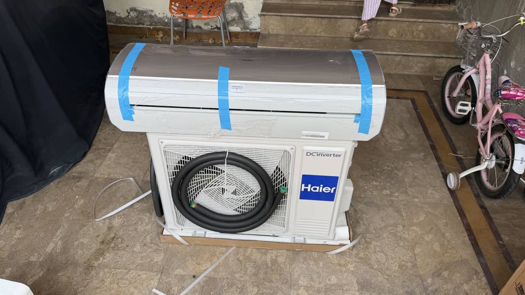 Haier 1.5 ton inverter AC New 6