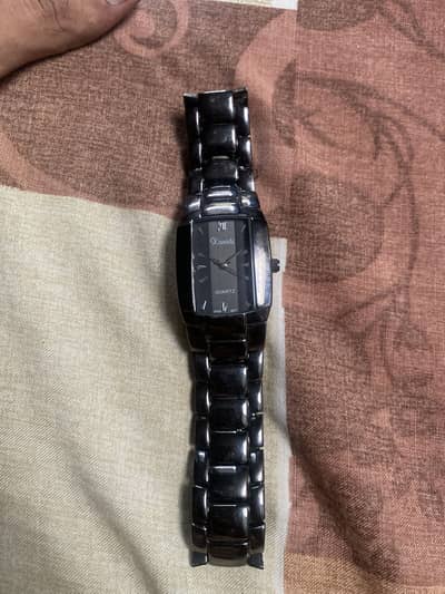 Brand New Black Watch Unused Sealed Cell Required Karachi`