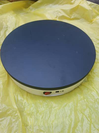 round rotating display table for photography