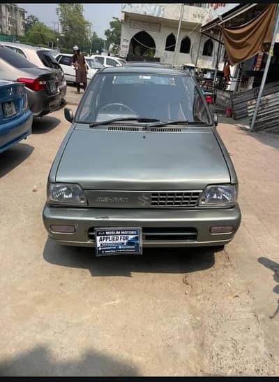 Suzuki Mehran VX 2012 euro