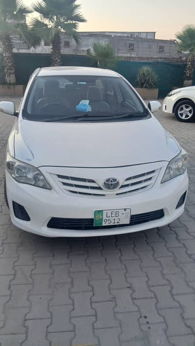 Toyota Corolla XLI 2012