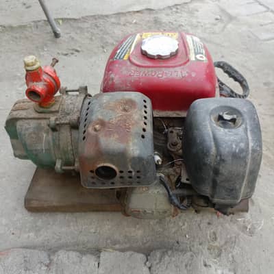 motor pump with geneartor