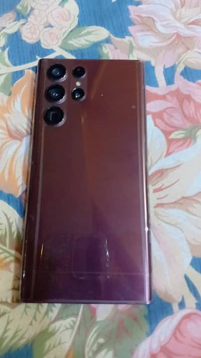 Samsung Mobile S22 Ultra Official pta 12/256 Urgent sale