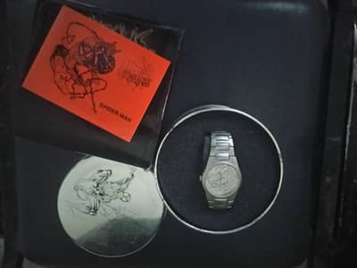 spiderman metal watch marvel series for sale