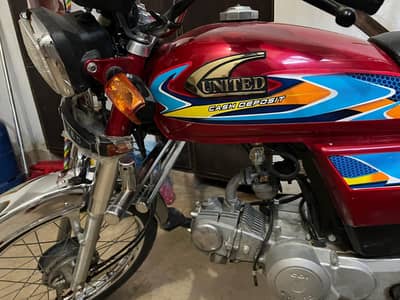 i want to sell my united 70cc bike haven't used it, peshawar regi