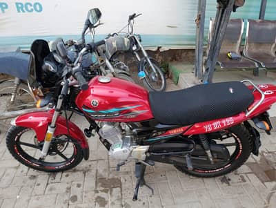 Yamaha Ybz DX 125cc Series Red Colour