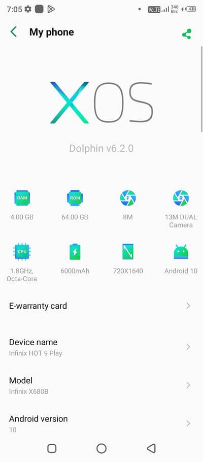 Infinix Hot 9 Play
