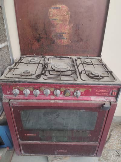 Techno 5 stove cooking range with oven