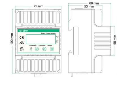DTSU71 Three-Phase Smart Power Sensor / Energy Meter (Brand New)