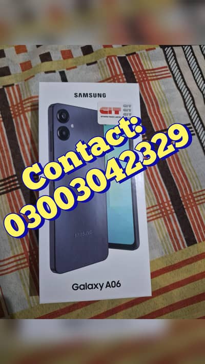 Samsung Galaxy Mobile A06, 6-GB / 128-GB, Android 16, UI 8.0