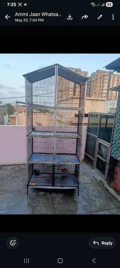 birds cage pinjra 4 floor
