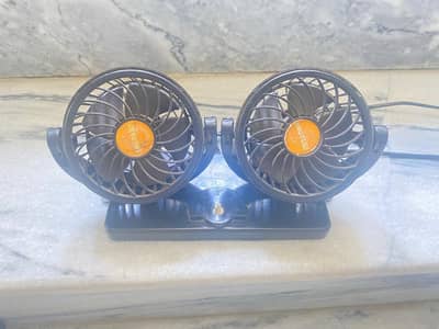 portable Mitchell Car double Fan