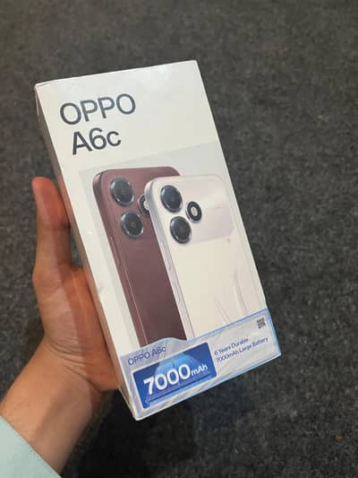 Oppo A6C 4GB RAM / 64GB Storage – Box Pack