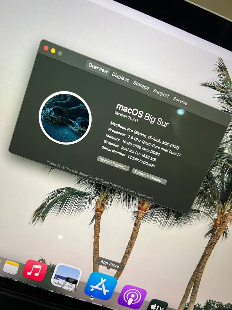 Macbook Pro A1398 4