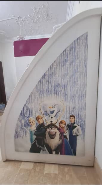 Complete Frozen Kids Bedroom Set – Bed, Study Table & Dressing Table