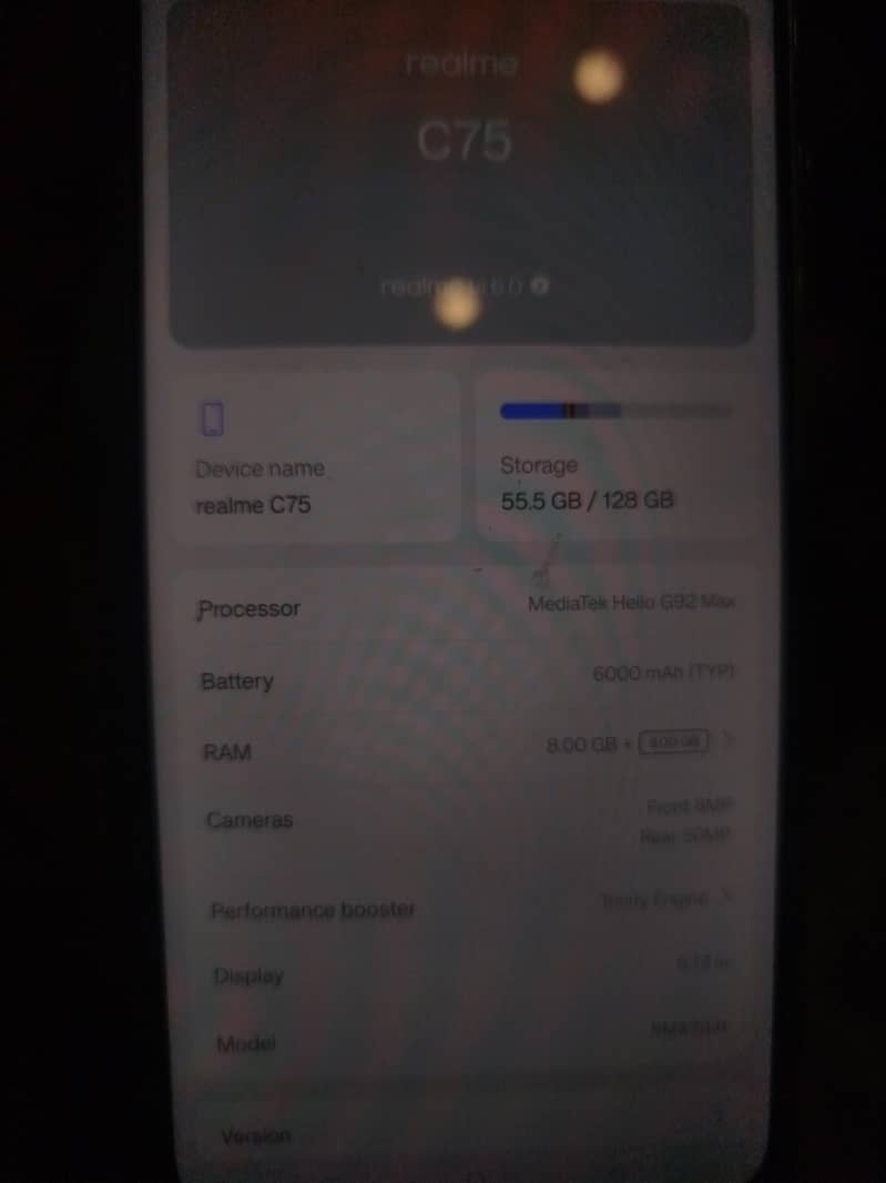 Realme C75 0