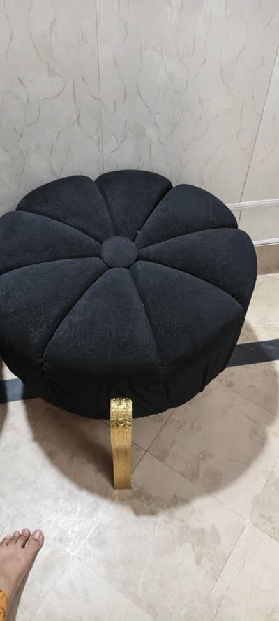 solid honey work black color pair pani work