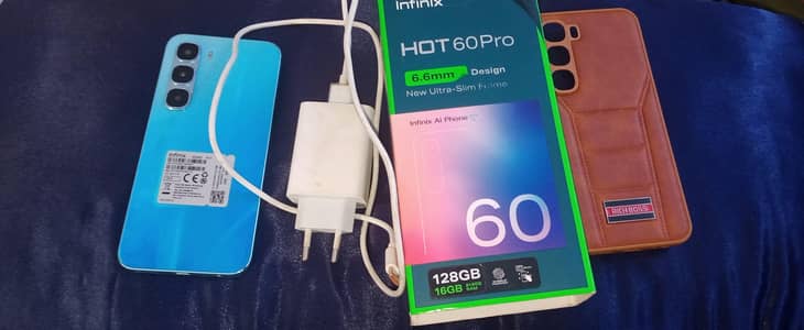 Infinix Hot 60 Pro 8+8GB/128GB Full Set 10/10 Condition