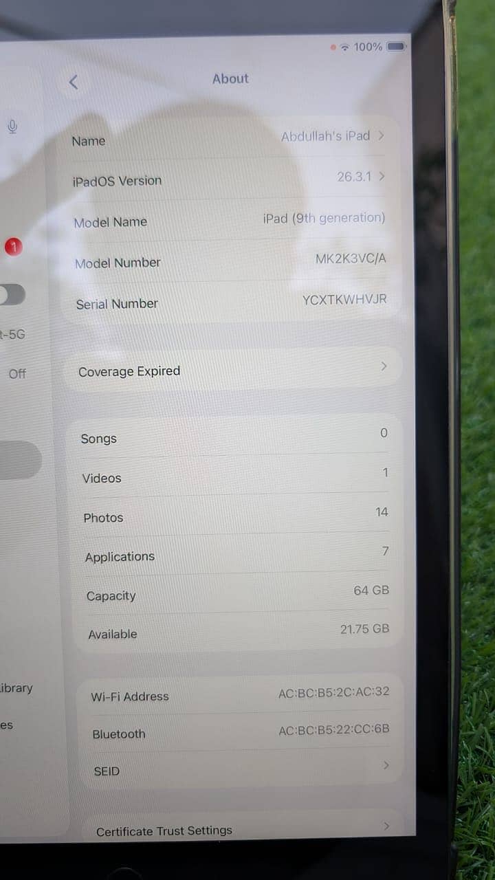 Ipad 9 generation 2