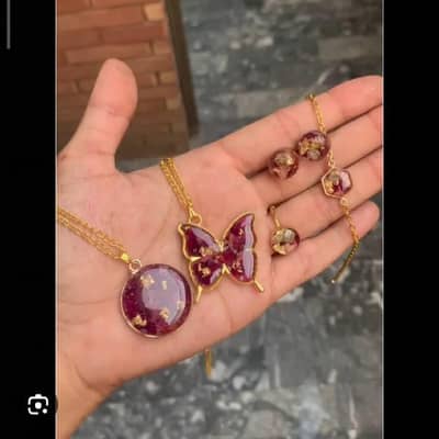 customized rose preserved jewelry