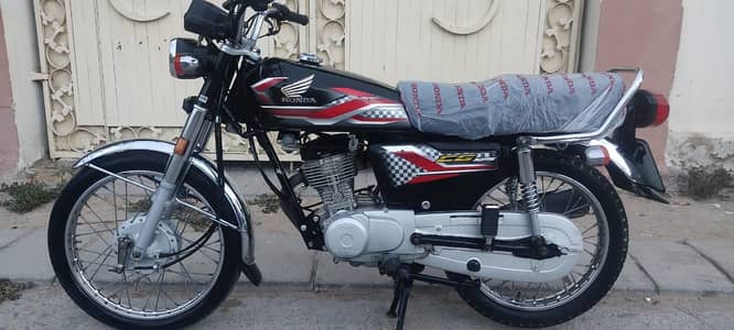 Honda CG 125 2024 Model All Punjab Number