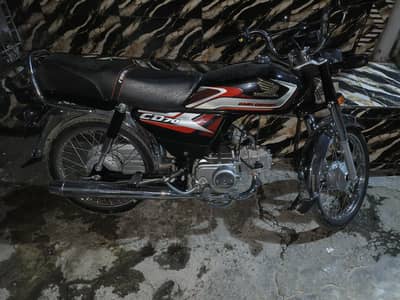 Honda cd 70 24/25 all ok total genuine