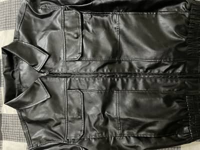 Leather jacket + 2 shirts brand new