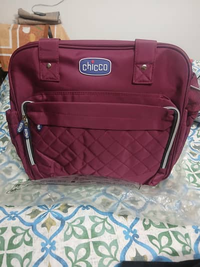 chicco branded baby bag