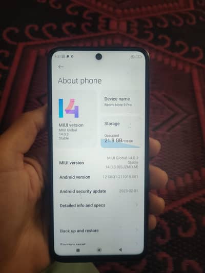 Xiaomi Redmi Note 9 Pro