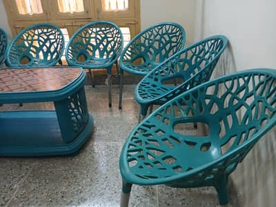 Garden Chairs & Table Set
