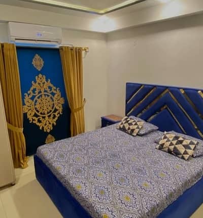 One bedroom fully furnished luxury apartments available for rent in Gulberg Greens Islamabad