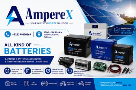 Amperex  Lithium – Premium Batteries & Power Solutions