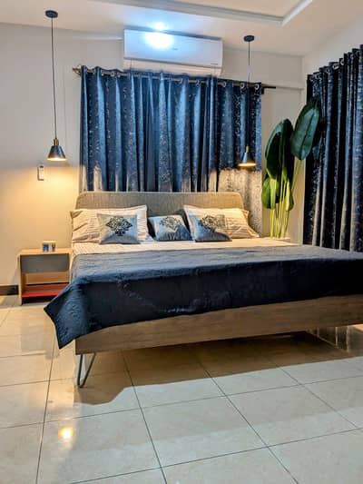 Daily basis one bed flat available for rent