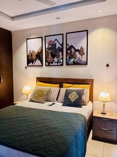 Daily basis one bed flat available for rent