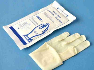 surgical gloves