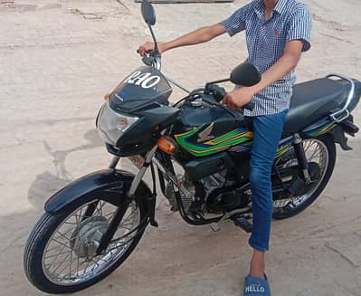I am selling Honda 100cc prider 2023 modle