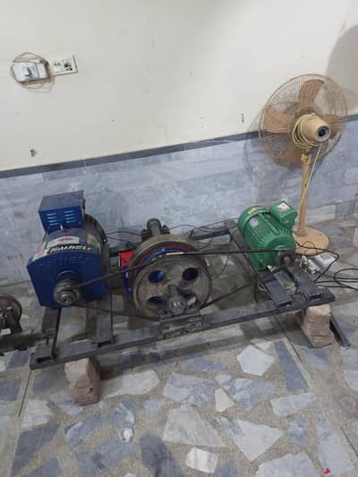 10kw dynamo and 3HP motor