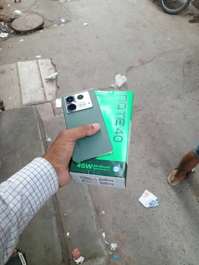 Infinix Note 40 with box charger 0325/8068/137