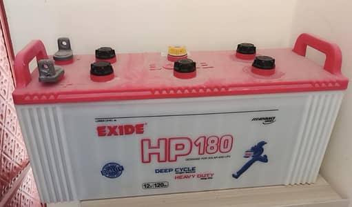180 wali battery hai warenty card sath hai