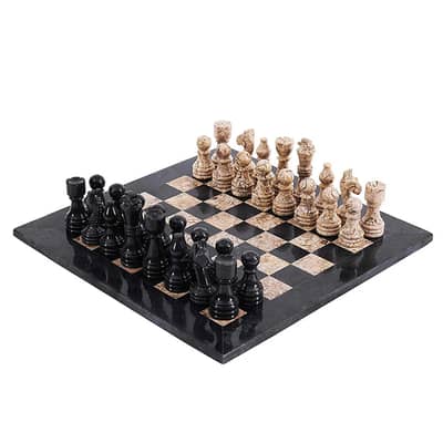 MARBLE CHESS SETS \ Luxury Marble Chess Set – Handcrafted Elegance