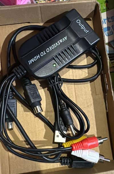 AV and S-Video to HDMI converter