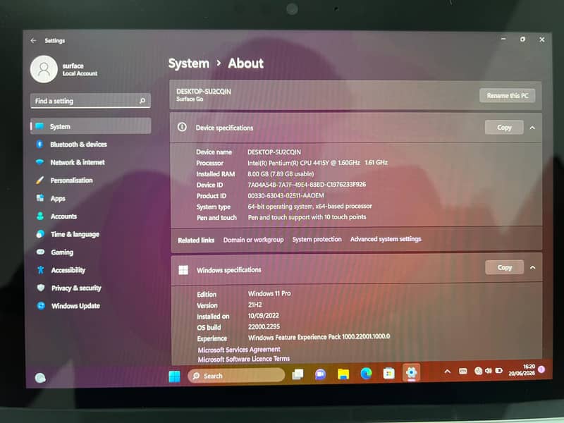 Microsoft Surface Go 4