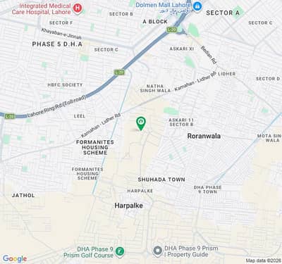 1 Kanal Plot for Sale in DHA Phase 9 Prism B Block