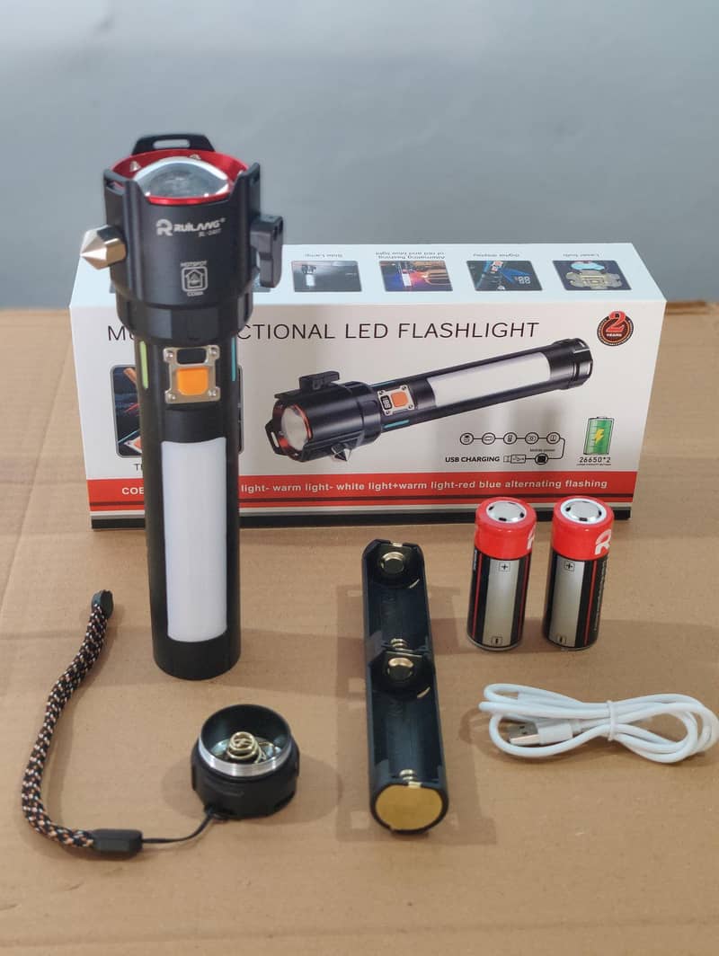 Torch Rechargeable 4
