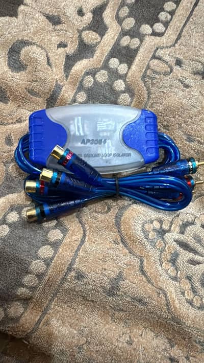 4-channel RCA ground loop isolator
