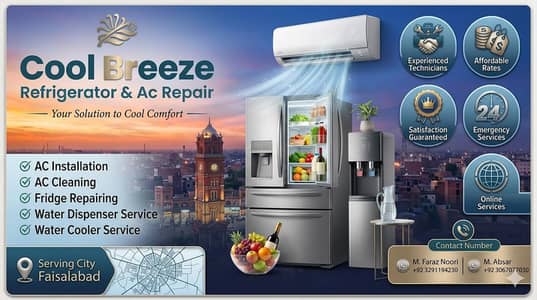 Ac Repair | Fridge Freezer repair | Ac services | Ac Cleaning Services