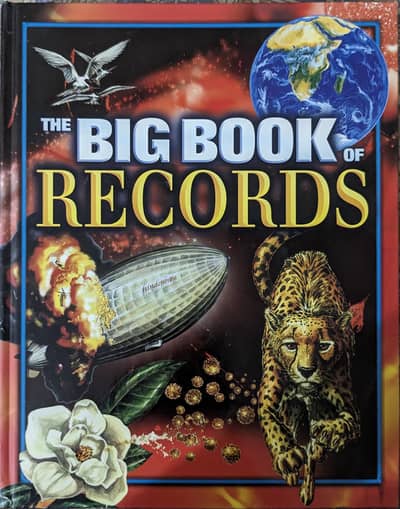 The Big Book of Records (Hardcover, Vintage Children's Encyclopedia)