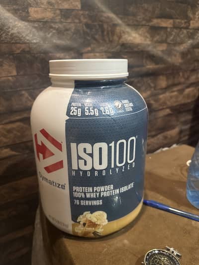 Iso 100 protein half se zada hai